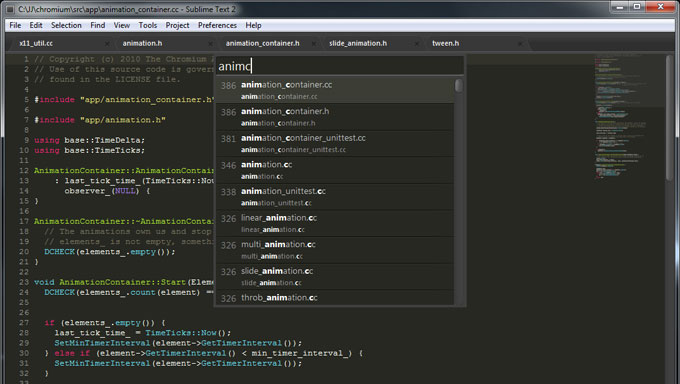 Sublime Text